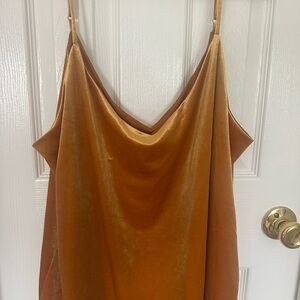 Banana Republic Brown Asymmetrical Camisole Top